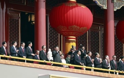 中 건국70주년 역대 최대 열병식…시진핑, 톈안먼서 국력 과시