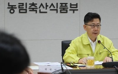 김현수 장관, 잇단 돼지열병에 "일시 이동중지기간 소독 강화"