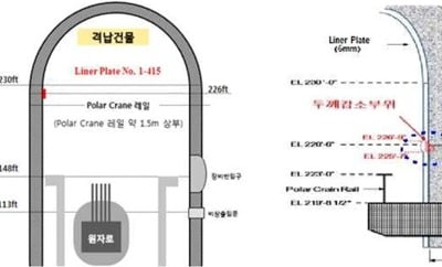 "원전 13기에 '방사성 물질 누출 방지' 철판 결함 약 1만곳"