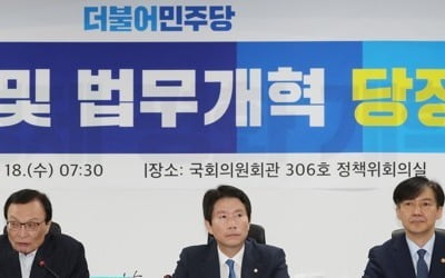 내일 검찰개혁 관련 고위 당정청협의회…'검찰개혁 드라이브'