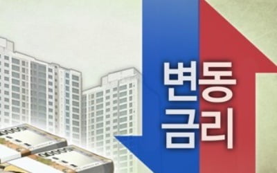 신규취급액 기준 주택대출 변동금리 상승 전환…0.05%p↑