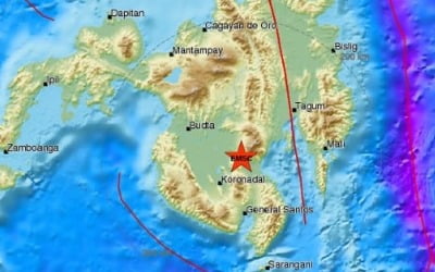 필리핀 남부서 규모 6.6 지진…최소 2명 사망·수십명 부상