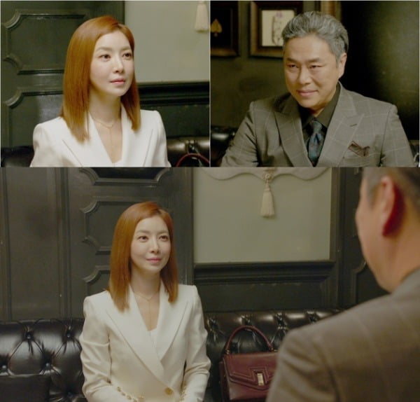 '날 녹여주오' 윤세아 김법래 대면 / 사진 = tvN 제공