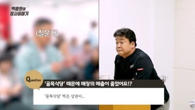 외식업 종사자들 "'골목식당' 때문에 매출 줄었다" vs 백종원 "경쟁력 갖춰라"