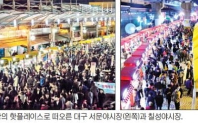 대구 양대 夜시장 서문·칠성…관광 '핫플레이스'로 급부상