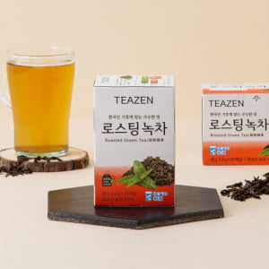 티젠, 카페인을 1/2로 줄인 ‘로스팅 녹차’ 호지차 티백 신제품 출시