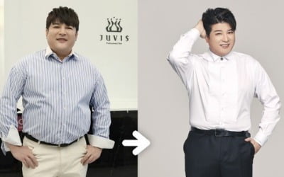 신동, 116kg→99kg 다이어트로 '17kg 감량'…볼록했던 배 어디로?