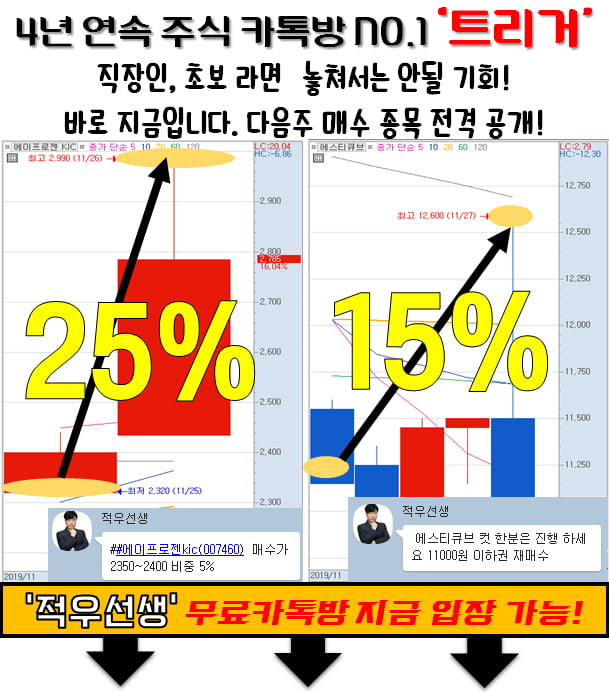 또 맞췄다! 다음 추천주는?