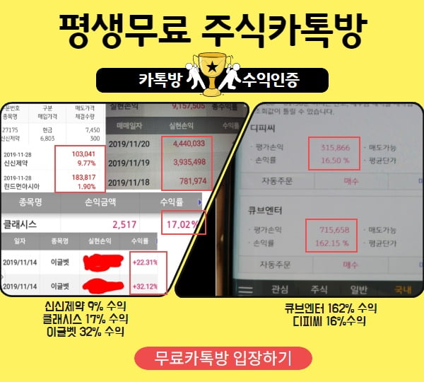 놀라운 일이 “주식카톡방”에서 벌어지고 있다.