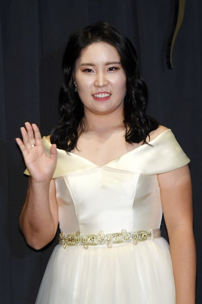 [포토] 김보아, 'KLPGA 대상 시상식 참석했어요