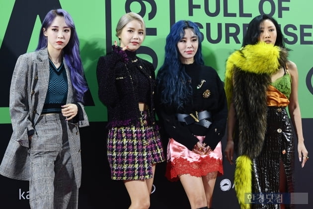 [포토] 마마무, '언제 어디서나 존재감 폭발' (2019 멜론뮤직어워드)