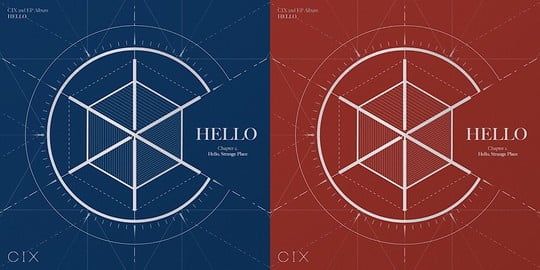 컴백 CIX, 블루vs레드 연부작 앨범 안녕 낯선공간 (사진=C9) 