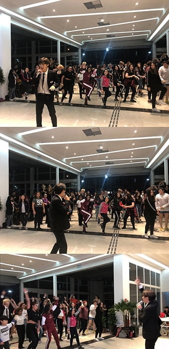 ‘애국돌’ 몬트, 브라질 상파울루서 댄스 워크샵 개최 ‘색다른 소통 방법’