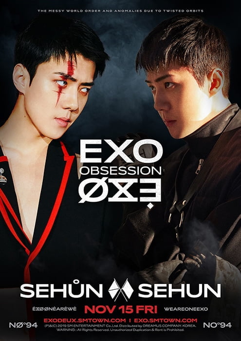 ‘왕의 귀환’ 엑소, 정규 6집 ‘OBSESSION’ 세훈 티저 이미지 공개 화제