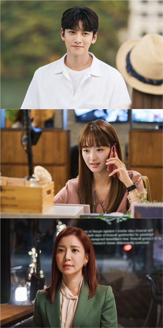 지창욱, 원진아, 윤세아(사진=tvN) 