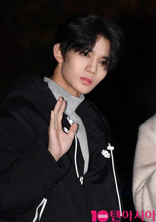 CIX 배진영이 22일 오전 서울 여의도 KBS 신관 공개홀에서 열린 KBS2 ‘뮤직뱅크'(뮤뱅) 리허설에 참석하고 있다.