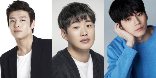 ‘트래블러’ 강하늘(왼쪽부터), 안재홍, 옹성우. /사진제공=각 소속사