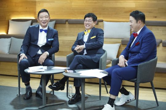 ‘막나가쇼’ 허재(왼쪽부터), 이경규, 김구라. /사진제공=JTBC