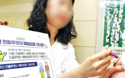 "독감 예방백신 이달까지 접종하세요"…국민 27% 무료접종 대상