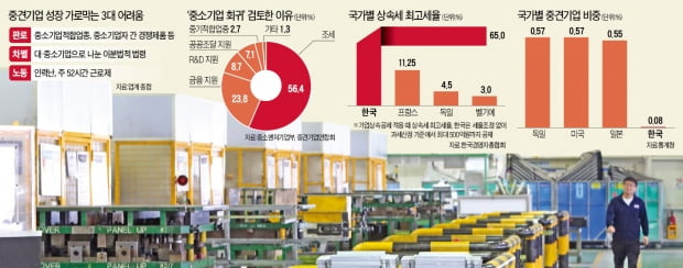 "평생 기업 키웠더니"…중견기업 되는 순간, 100개 넘는 규제 쏟아져