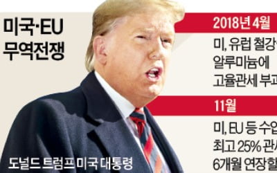 트럼프 "대선에 도움 안돼"…유럽車 관세 부과 결정 또 미뤘다