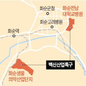 화순, 국내 유일 백신산업특구…미래 의약 도시로 변신한다