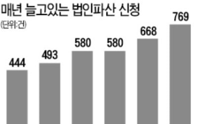 스타트업·여행사 등 줄도산…'경기한파'에 법인파산 역대최고