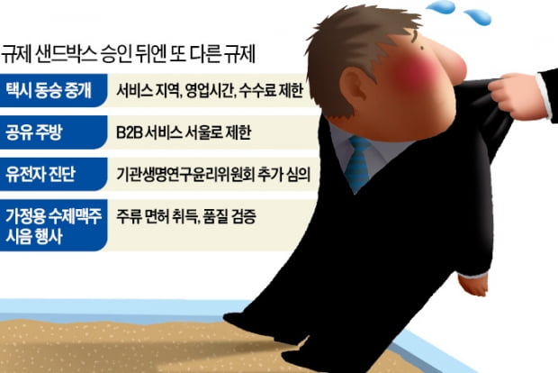 규제에 갇힌 '규제 샌드박스'