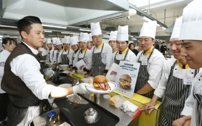 미국육류수출협회, 한국외식과학고 아메리칸버거 멘토링 쿠킹클래스