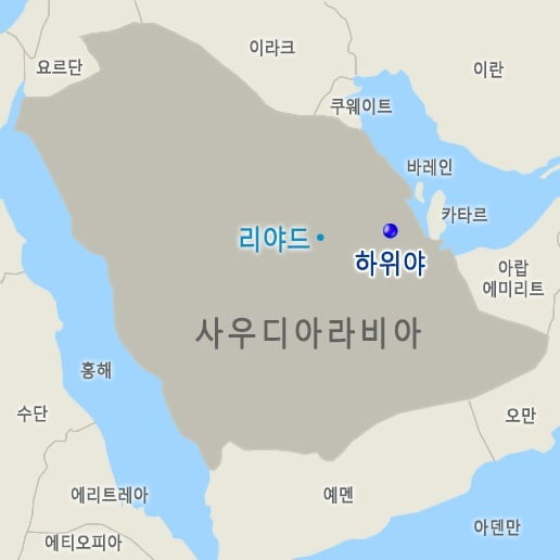 삼성엔지니어링 프로젝트 위치도