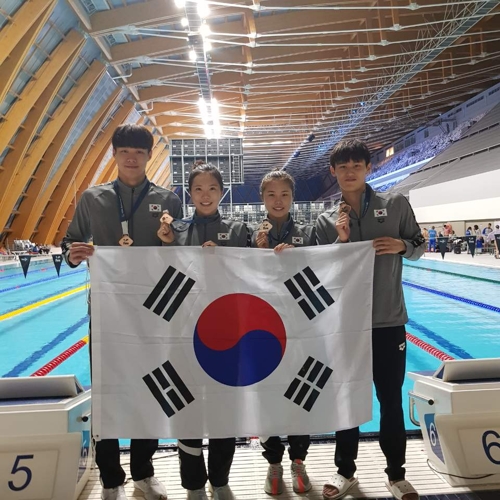 정소은, 女접영 50m 한국신기록 26초26…경영월드컵 4위