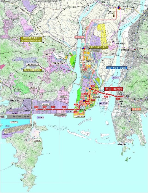 1조477억원짜리 서부산 숙원 '하단∼녹산 도시철도' 속도 낸다