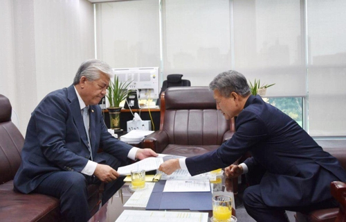 이상헌 "국가보훈처장과 박상진 의사 서훈등급 상향 논의"