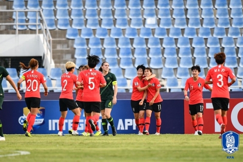 한국 U-19 여자축구, 호주 꺾고 2020 U-20 월드컵 본선 티켓