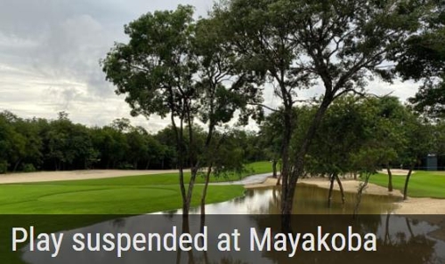 PGA 투어 마야코바 클래식 1R, 큰 비로 하루 미뤄져