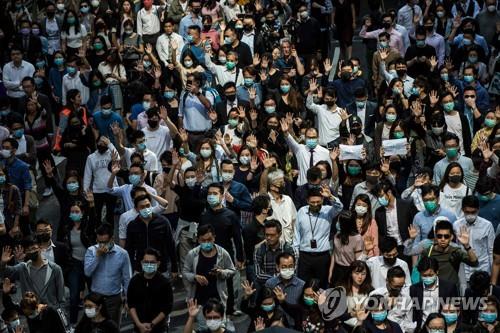 '시진핑, 강경대처 주문' 이후 홍콩서 또다시 폭력 충돌(종합2보)