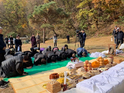 대전 산내 집단학살 희생자 유해 20구 추모시설에 안치