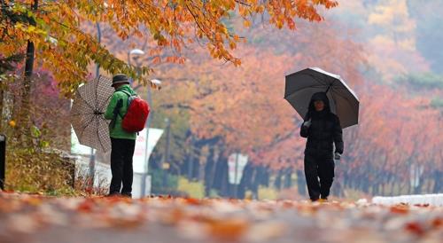 경남·울산 낮부터 비 시작 18일 오전에 그쳐…10∼40㎜