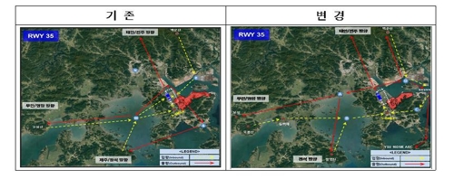 훈련용 항공기 여수산업단지 상공 통과 못한다