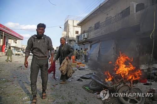 터키 "쿠르드 민병대, 시리아 북부 학교 공격…3명 사망"