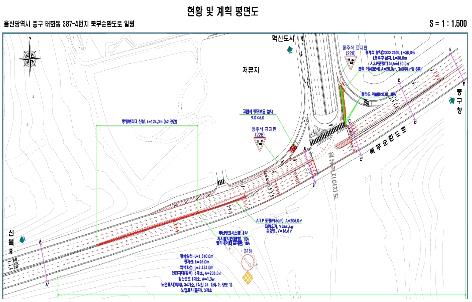 울산 북부순환도로∼이예로 연결 교차로 확대 개선