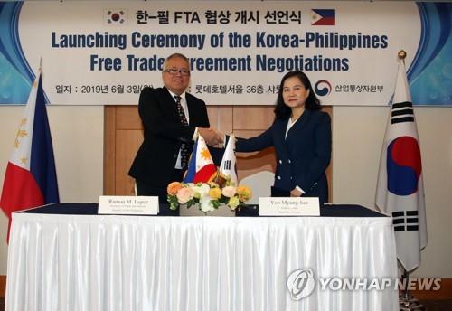 [한-아세안] 한-필리핀 FTA 상품협상 진전…내년 상반기 타결 목표