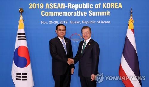 [한-아세안] 태국 총리 "한국 기업, 동부경제회랑 투자해달라"