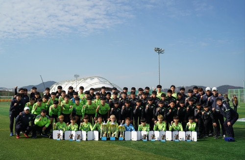 K리그1 전북 유스 영생고·금산중 '전북 유소년축구 평정'