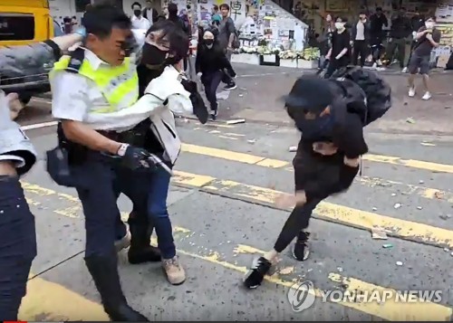 [인턴액티브] 홍콩직업교육대생 텔레그램 인터뷰 "이공대 함락돼도 투쟁 지속"