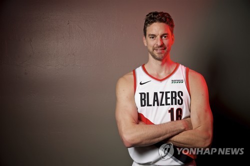 NBA 노장 파우 가솔, 포틀랜드와 계약 해지