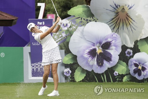 허미정, LPGA 타이완 스윙잉 스커츠에서 5타 차 4위