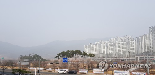 대전 서·유성구, 충남 서북부 9개 시·군 미세먼지 주의보(종합)