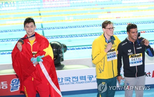 반도핑기구, 공개재판 앞둔 쑨양에 최대 '자격정지 8년' 요구