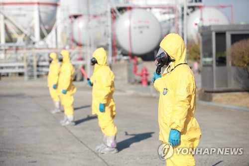 전남경찰, 여수 석유저장시설서 합동 대테러 종합훈련